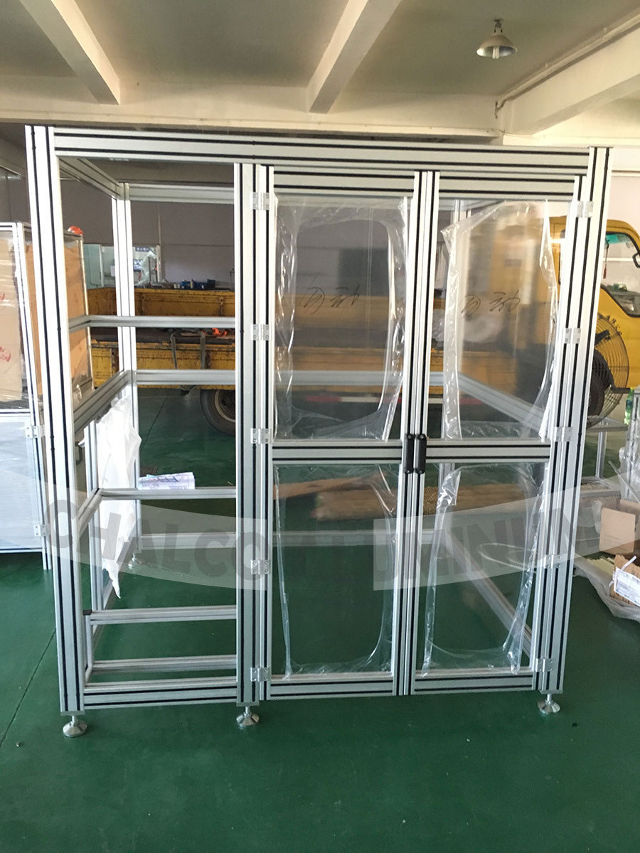 Industrial aluminum profile frame